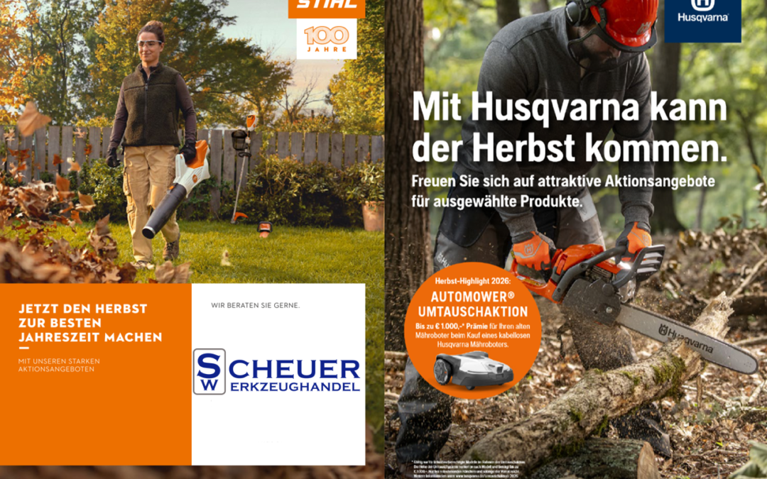 Neue Prospekte!